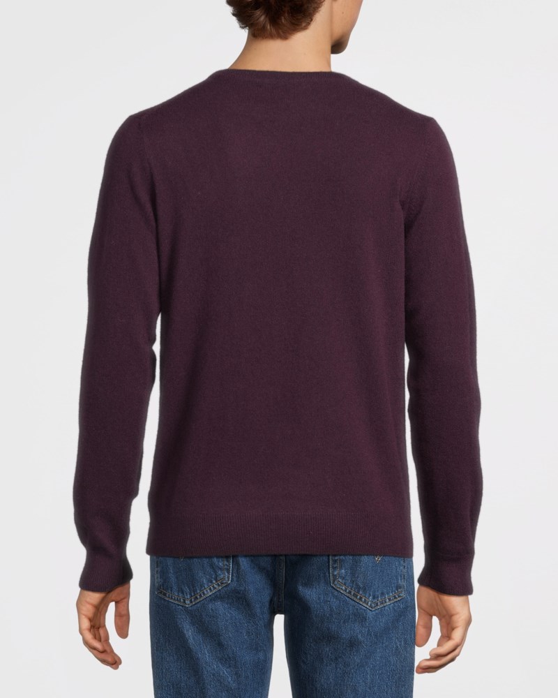 Davida Tröja o-neck plain herr – bild 4