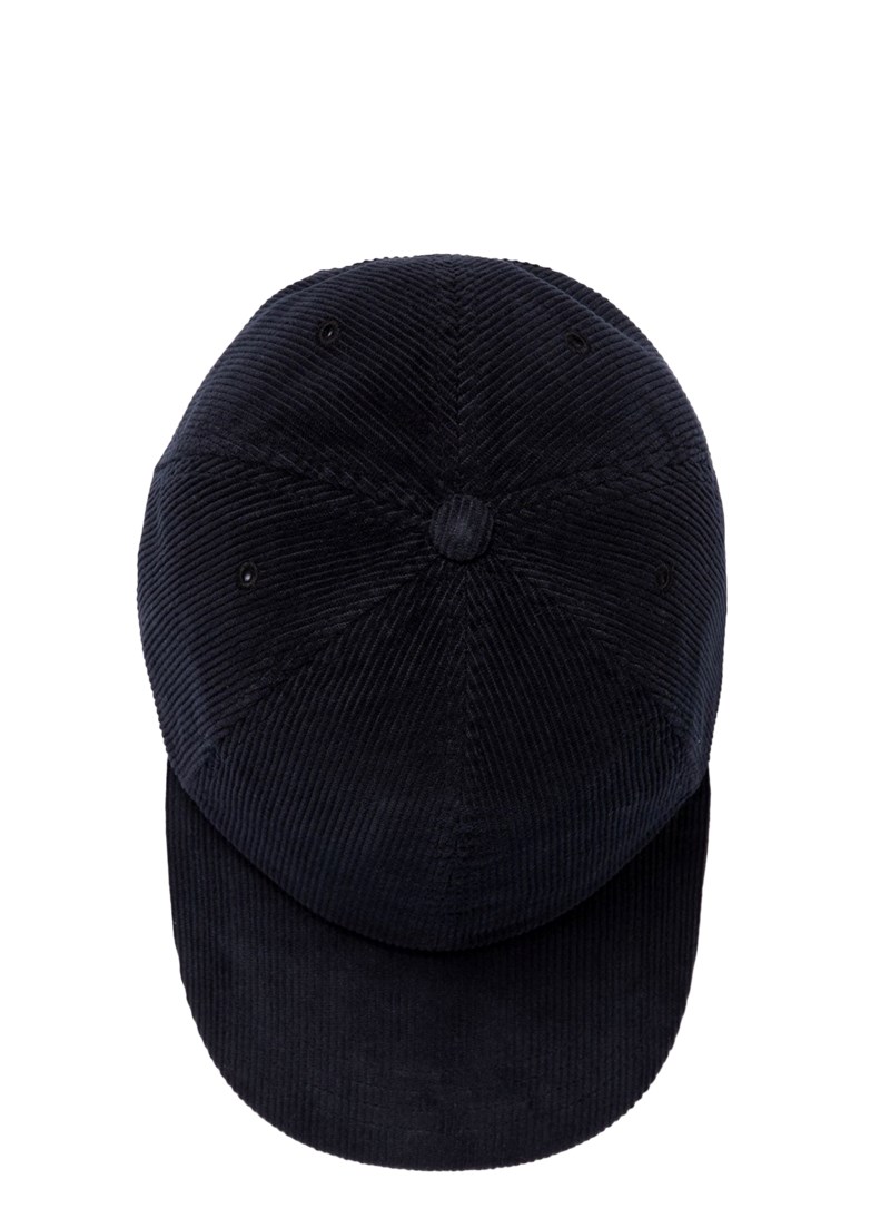 Keps corduroy navy 2