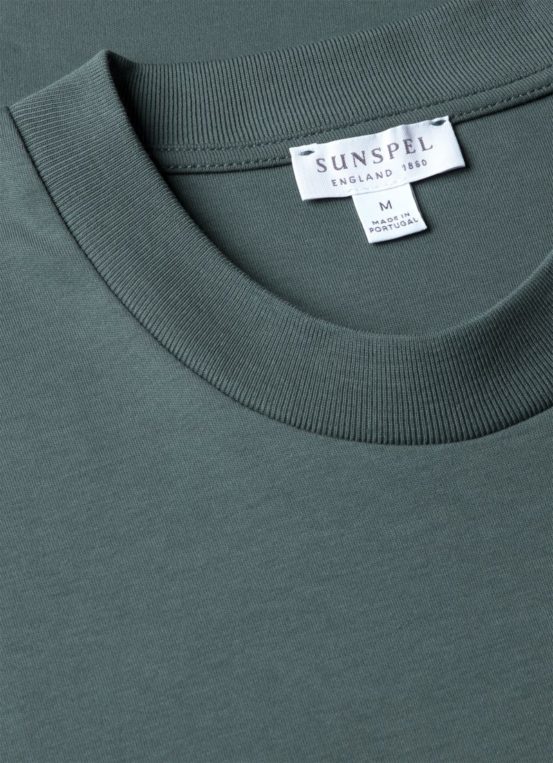 T-shirt heavy weight dark petrol 4
