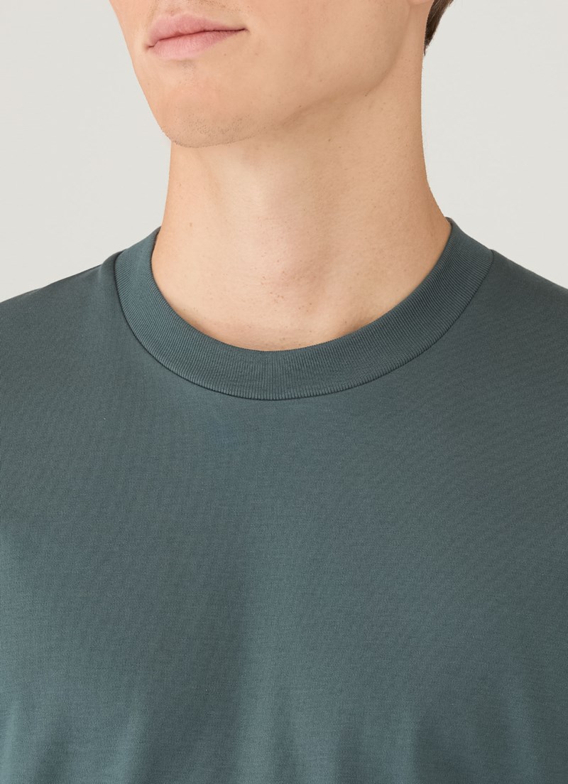 T-shirt heavy weight dark petrol 5