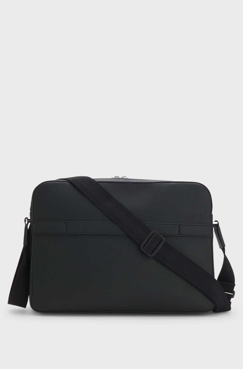 Messengerväska ray_flap black 4