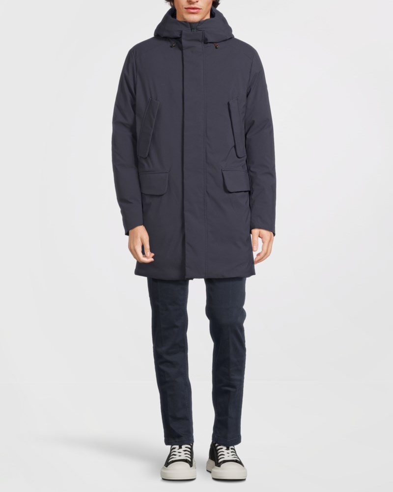 Parka wilson blue black 2