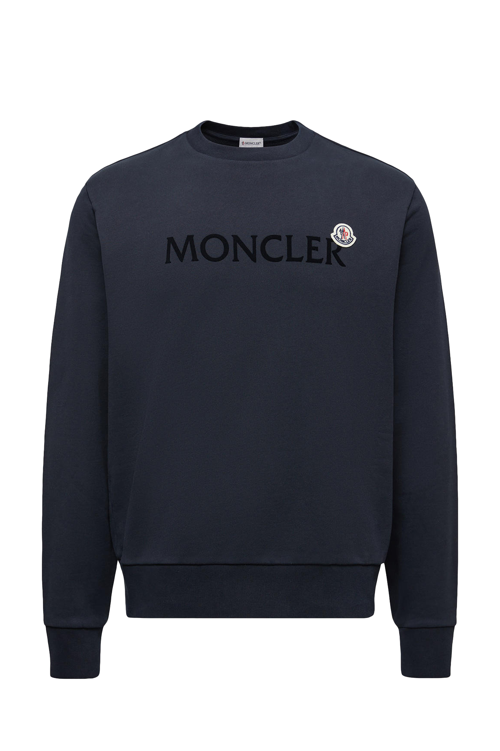 Moncler Sweatshirt logo night blue NK1