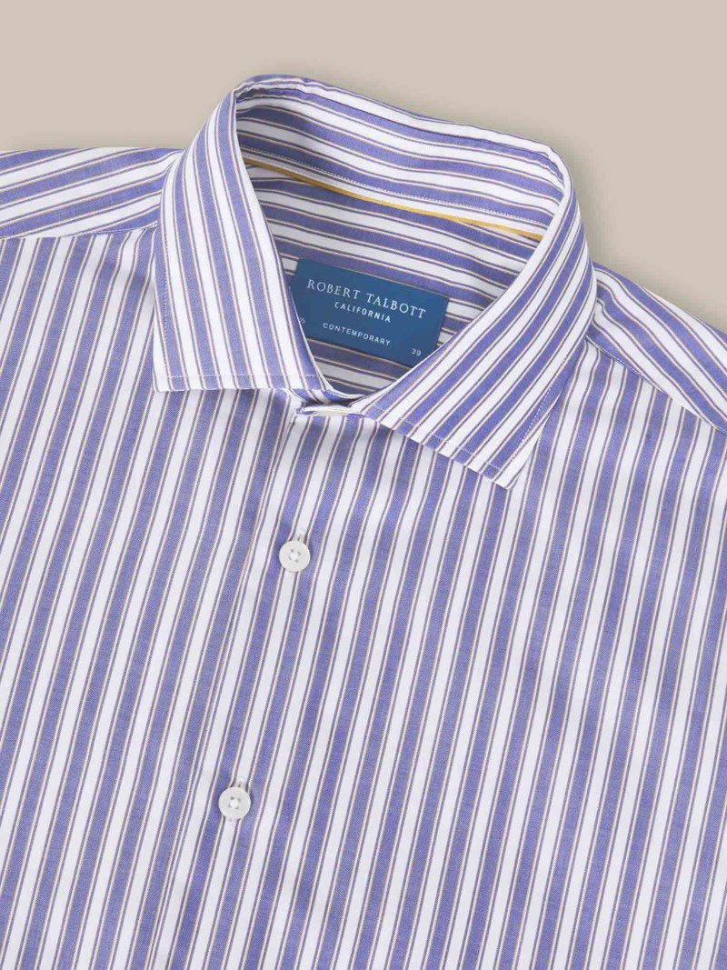Skjorta reynolds stripe twill 2