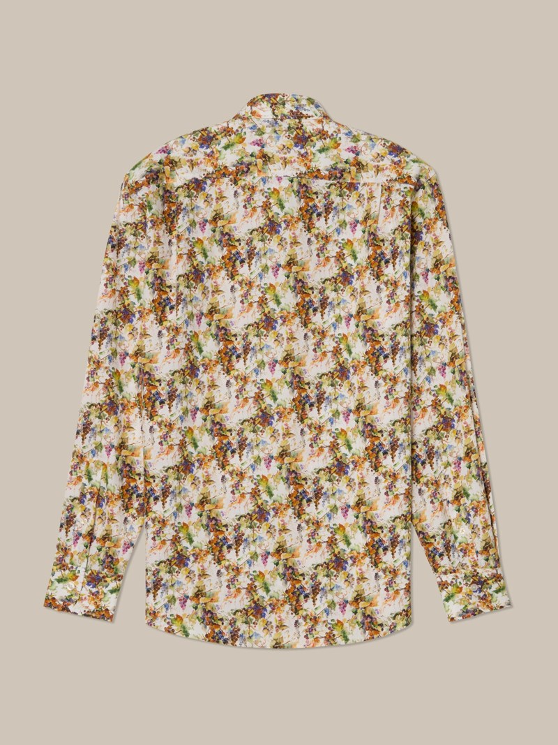 Skjorta reynolds vineyard print white multi 5