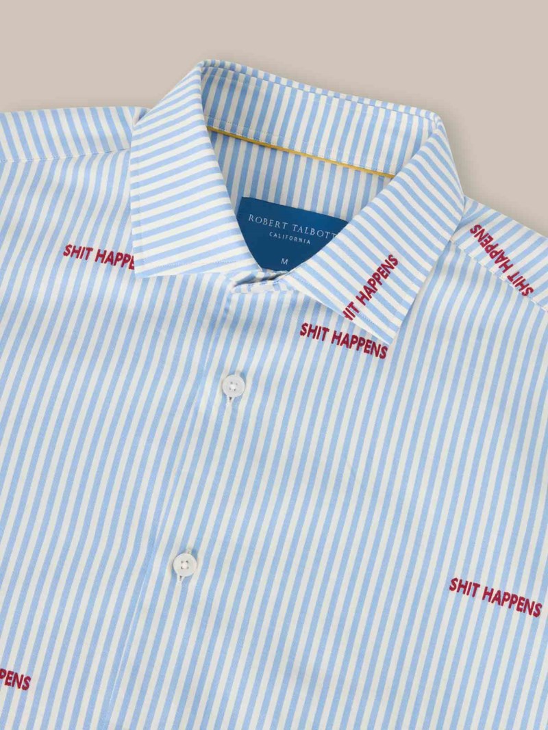Skjorta reynolds novelty bengal light blue 2