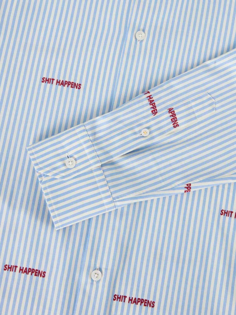 Skjorta reynolds novelty bengal light blue 3