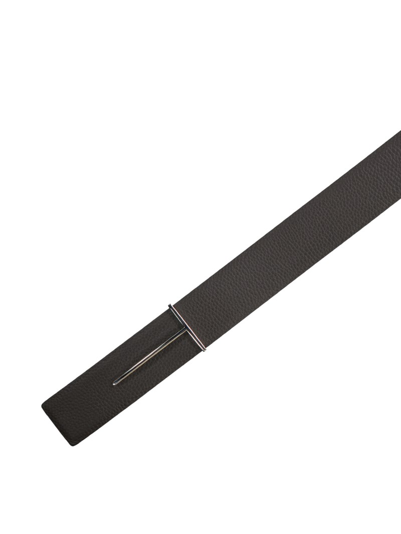 Bälte grain leather slim t reversible 2