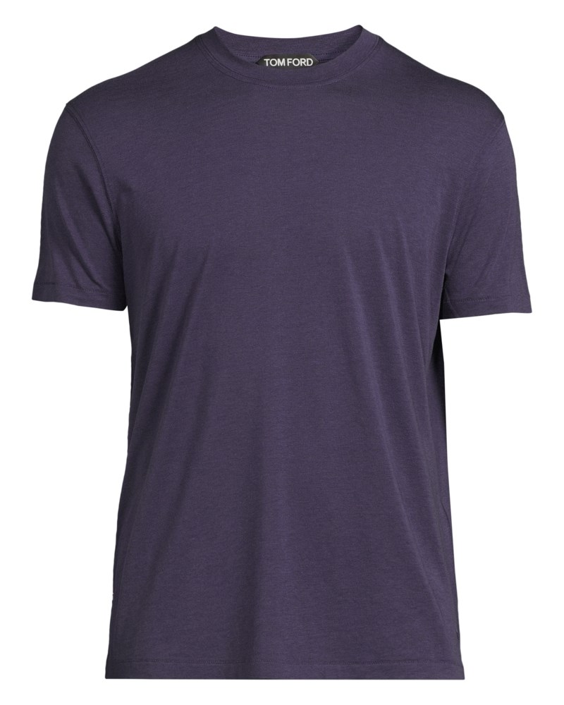 T-shirt lyocell cotton ss crew neck 1