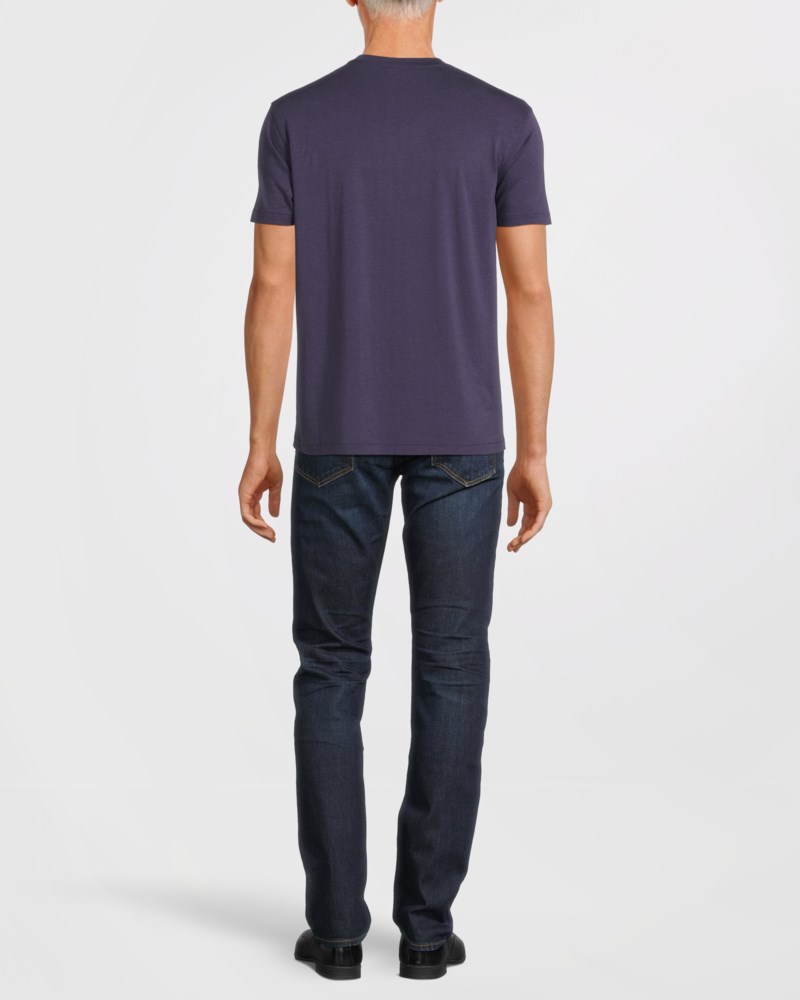 T-shirt lyocell cotton ss crew neck 4