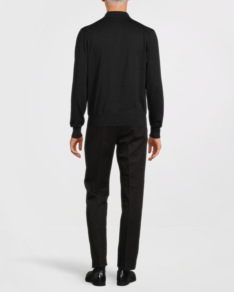 Piké pure cotton long sleeve 4