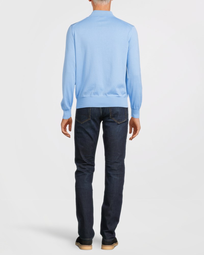 Piké pure cotton long sleeve 4