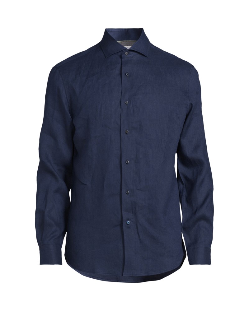 Skjorta spread collar azure 2