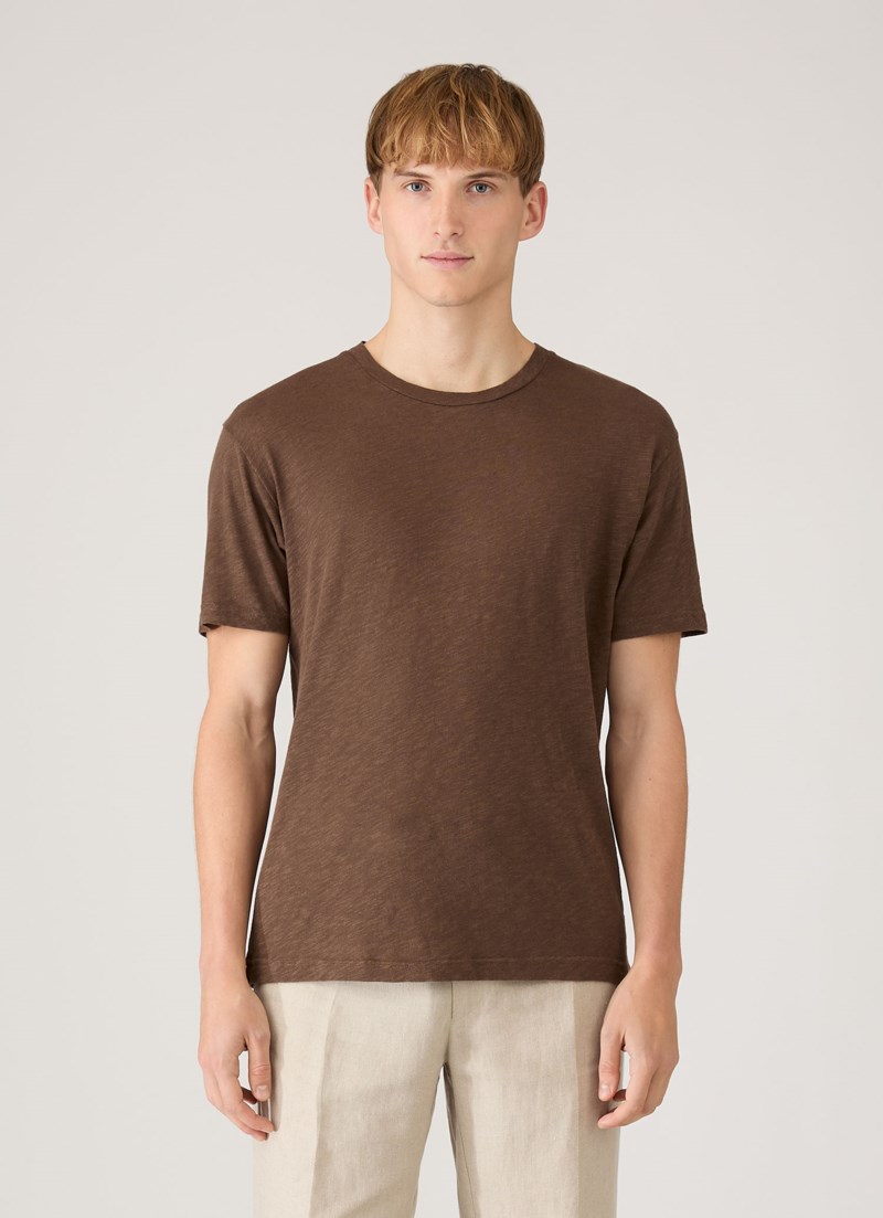 Sunspel T-shirt pima linen herr – bild 2