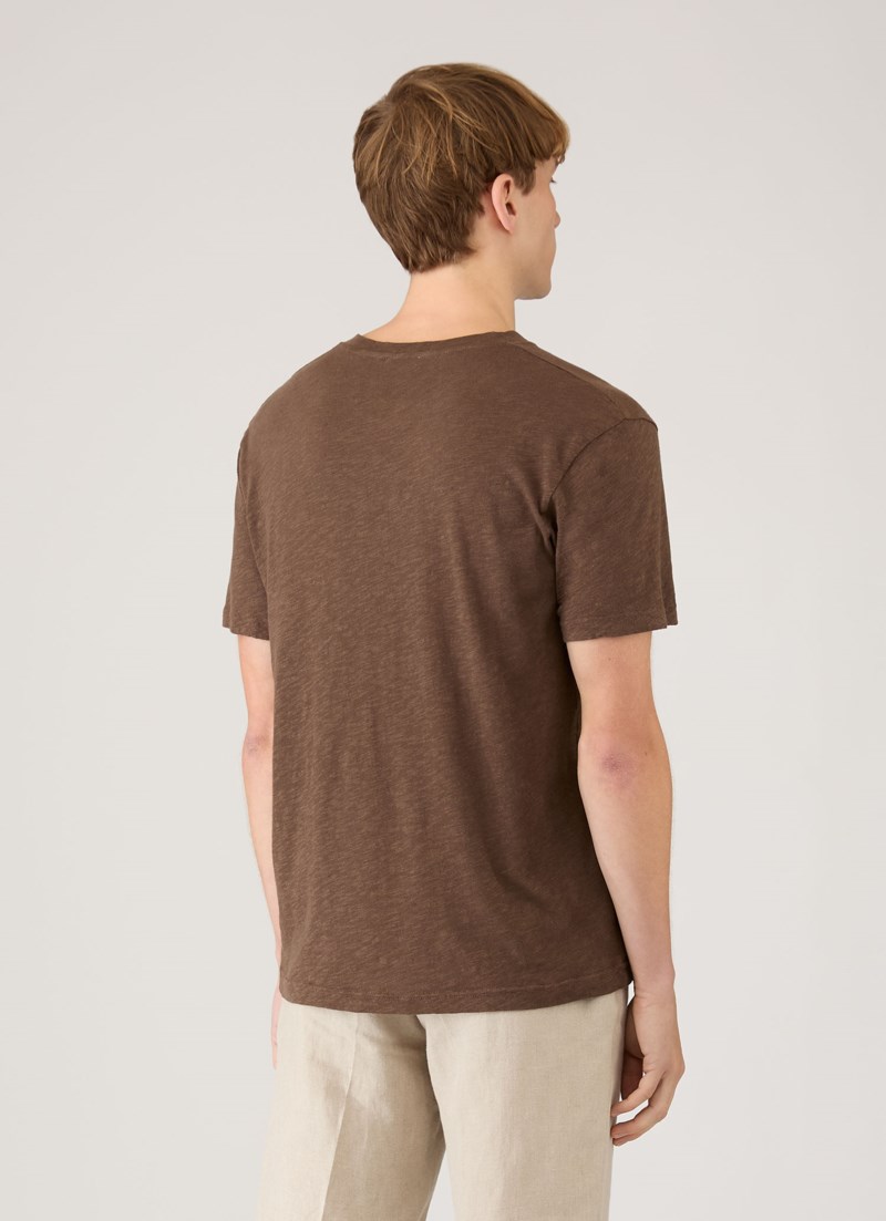 Sunspel T-shirt pima linen herr – bild 3
