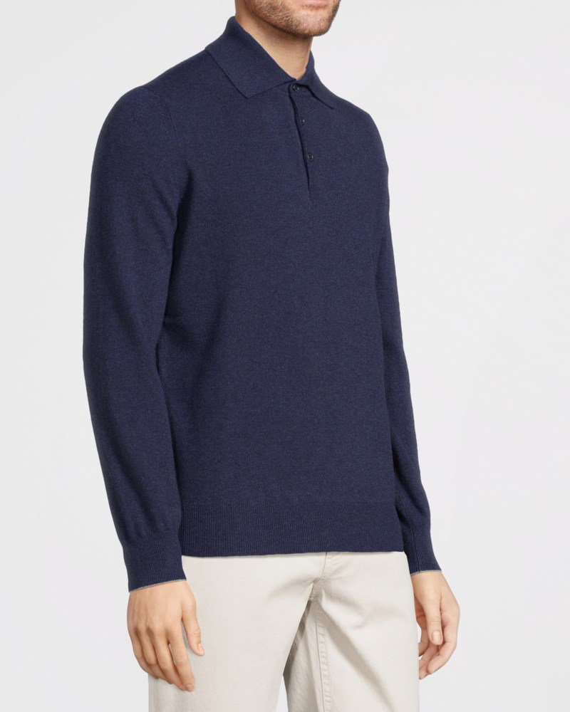 Brunello Cucinelli Polo cashmere tröjor herr – bild 3