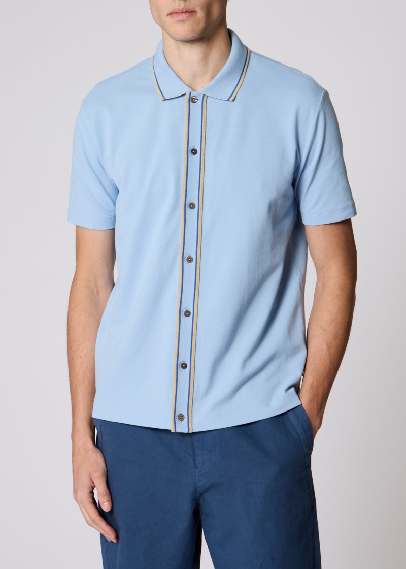 PS by Paul Smith Piké button through polo pikéer herr – bild 2