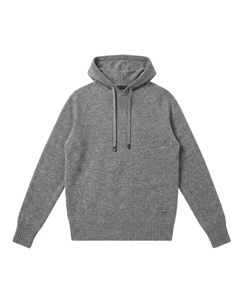 Hoodie seamless cashmere