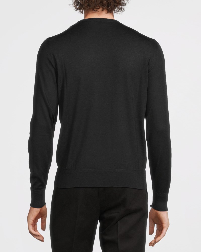 Tom Ford Tröja fine gauge cashmere silk crew neck herr – bild 3