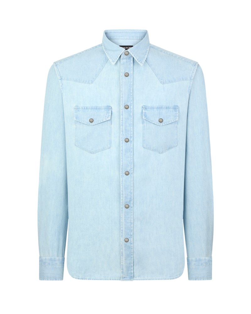 Skjorta slim fit western