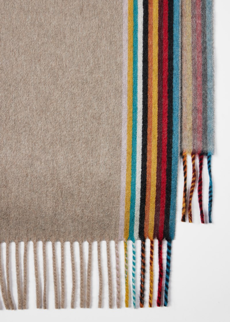 Paul Smith Halsdukar signature stripe edge fringed halsdukar & sjalar herr – bild 5
