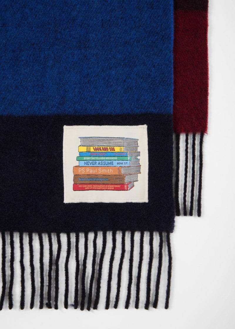 Paul Smith Halsduk multicolour stripe herr – bild 2