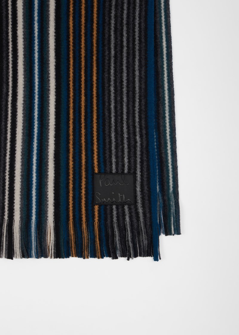 Paul Smith Halsduk double side stripe herr – bild 3