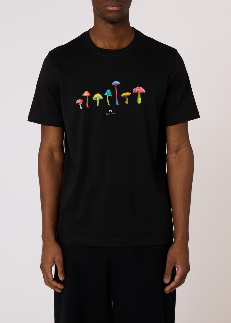 PS Paul Smith T-shirt regular fit mushrooms herr – bild 2