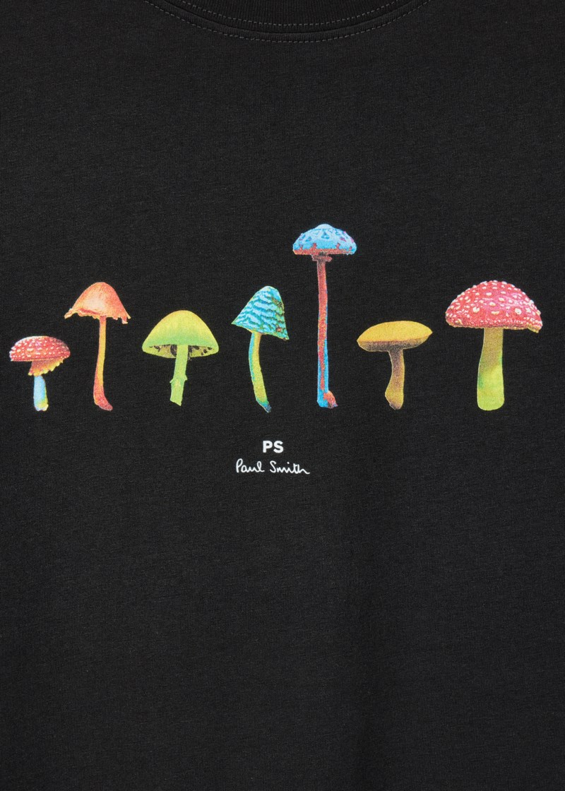 PS Paul Smith T-shirt regular fit mushrooms herr – bild 5