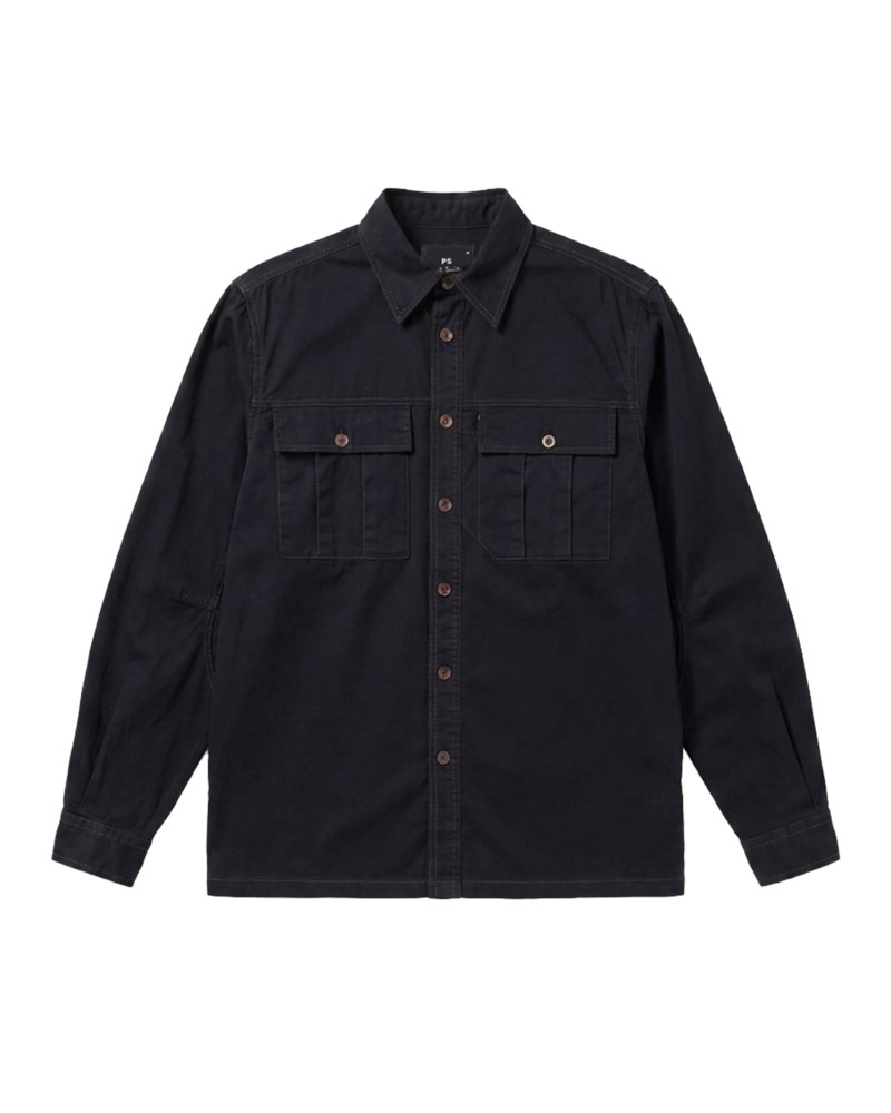 Overshirt long sleeve casual fit
