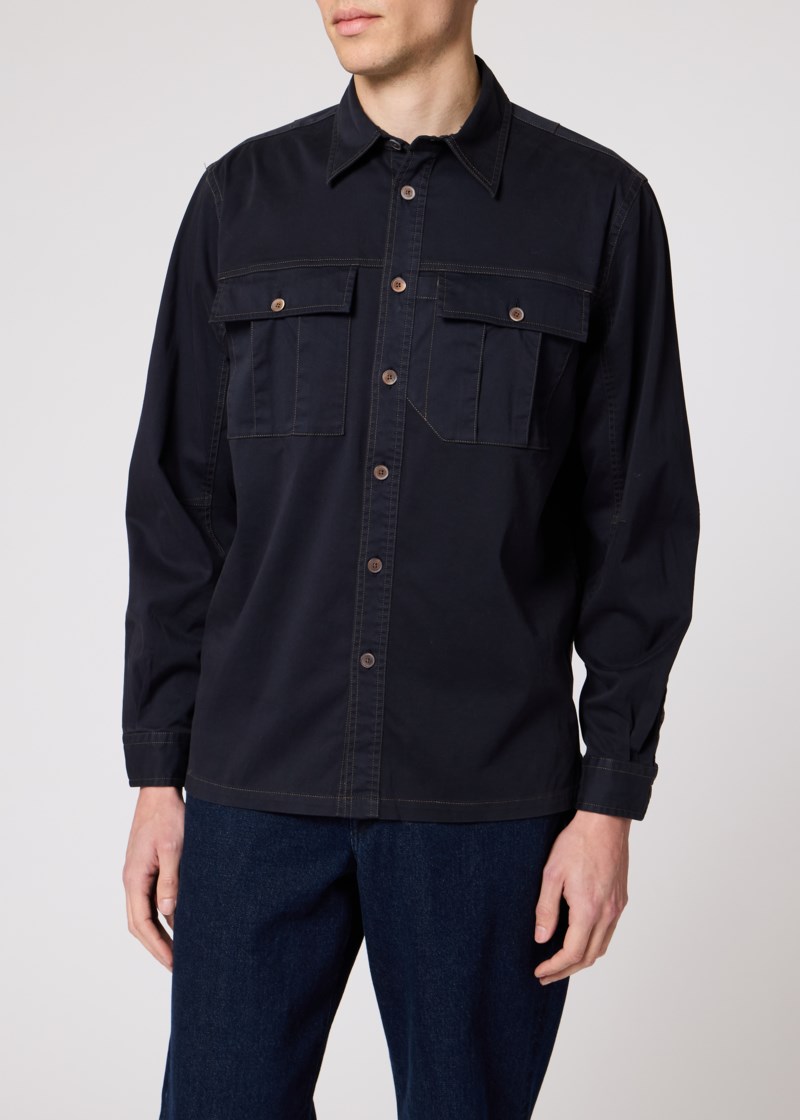 PS Paul Smith Overshirt long sleeve casual fit overshirts herr – bild 2