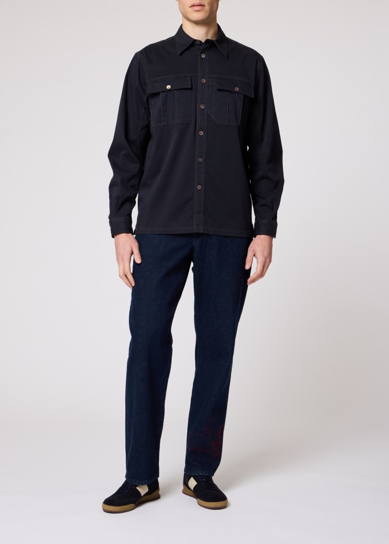 PS Paul Smith Overshirt long sleeve casual fit overshirts herr – bild 4