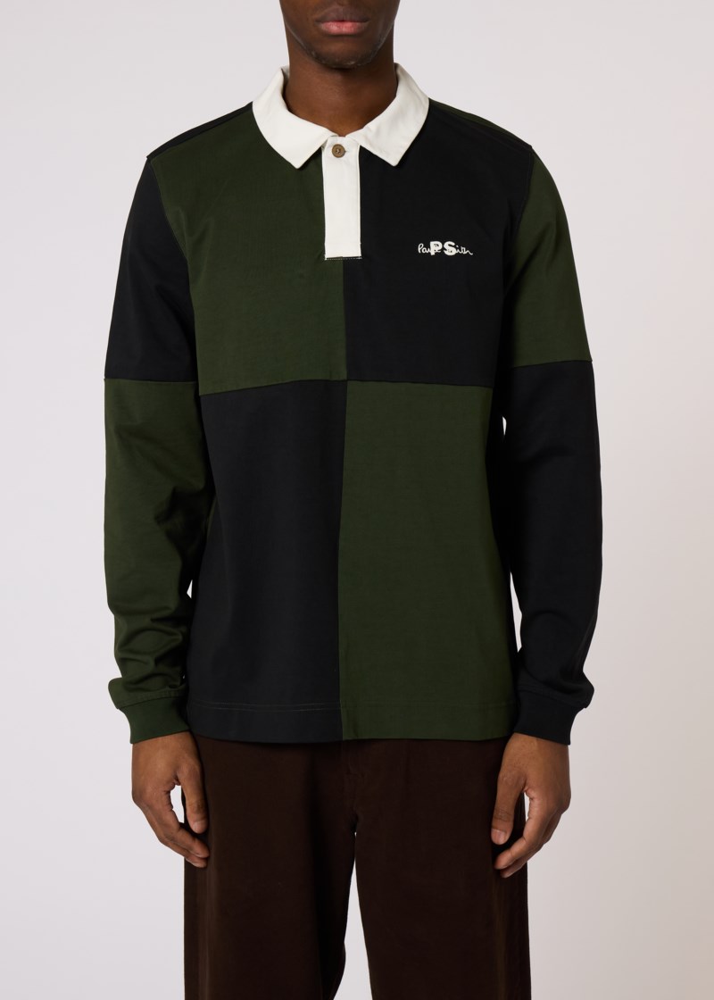 PS by Paul Smith Piké regular fit emb pikéer herr – bild 2