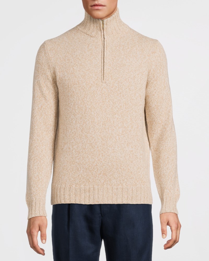 Filippo de Laurentiis Tröja halfneck zip herr – bild 2