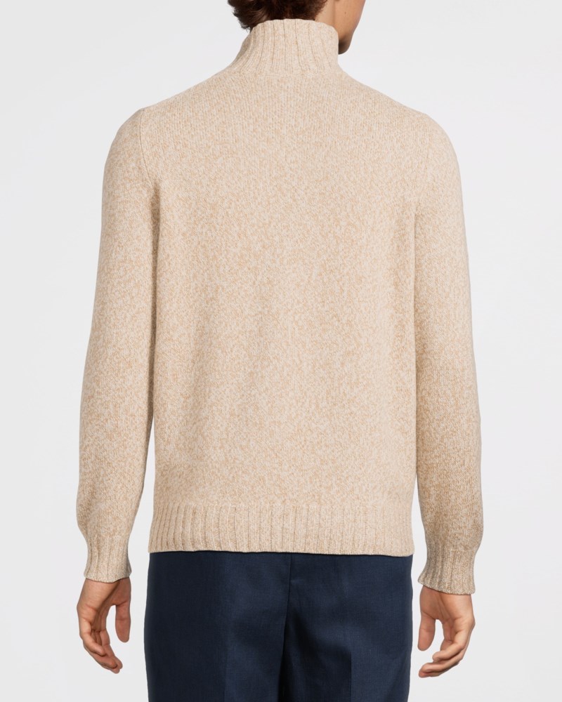Filippo de Laurentiis Tröja halfneck zip herr – bild 3
