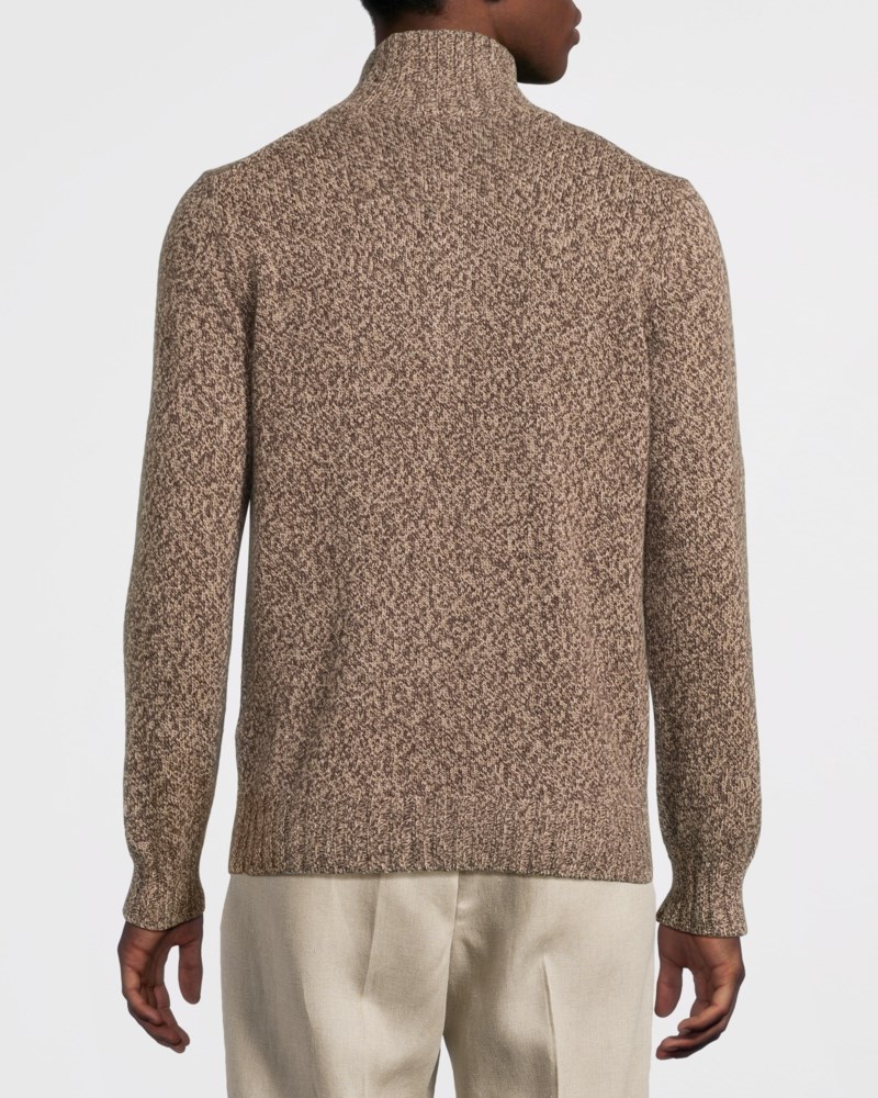 Filippo de Laurentiis Tröja halfneck zip herr – bild 3