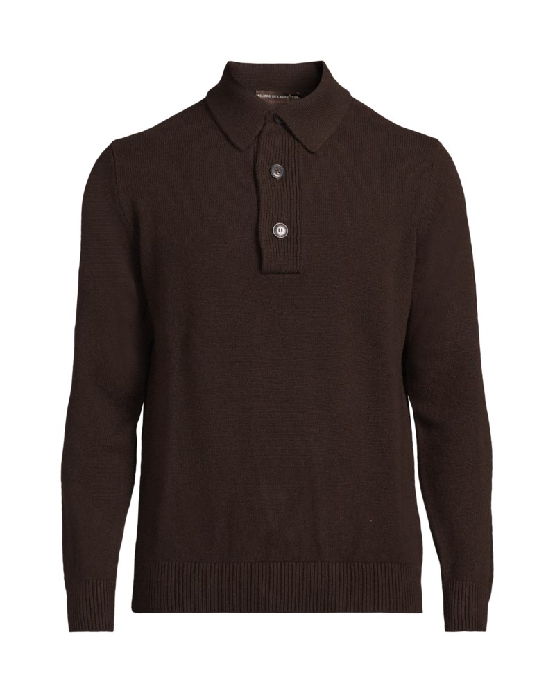 Tröja polo long sleeve