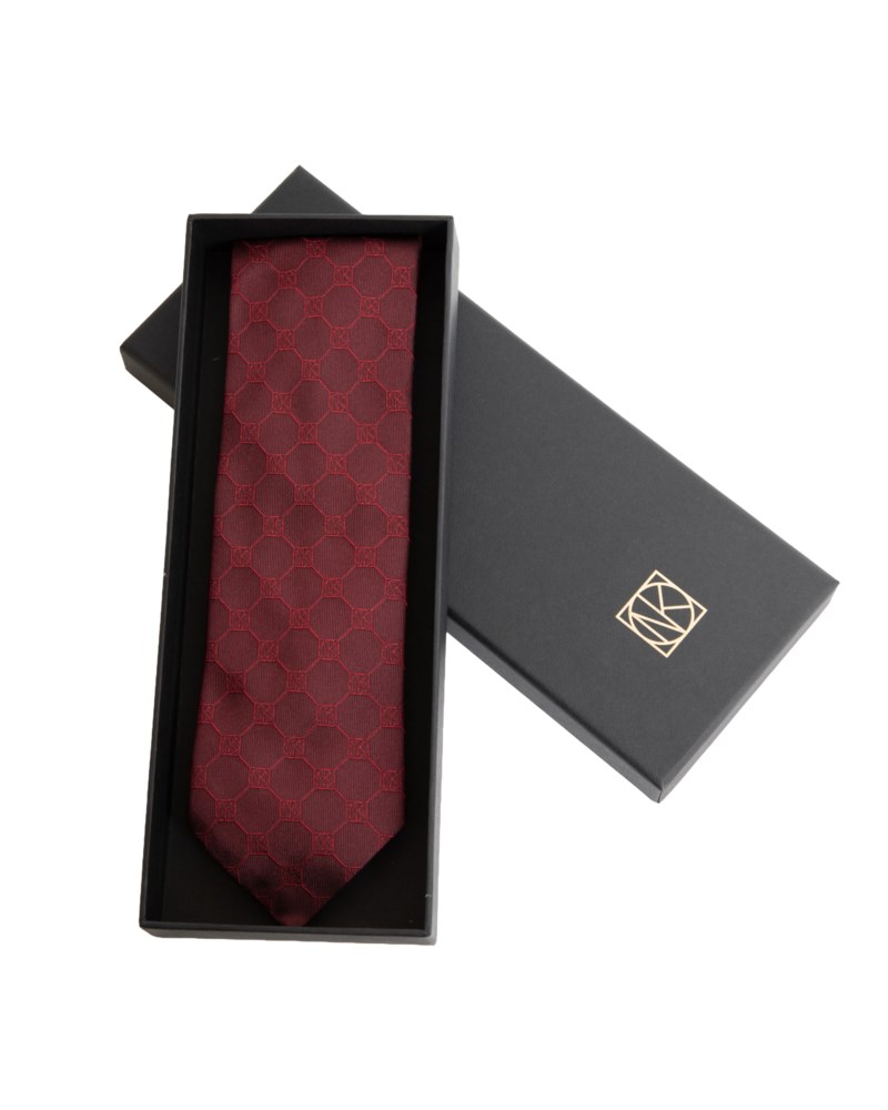 NK Collection Slips jaquard silk oktagon slipsar herr – bild 3