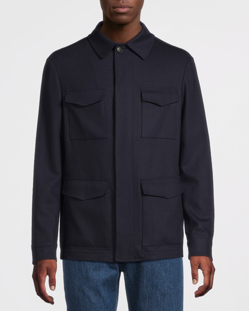 Canali Overshirt an04763 skjortor & blusar herr – bild 2