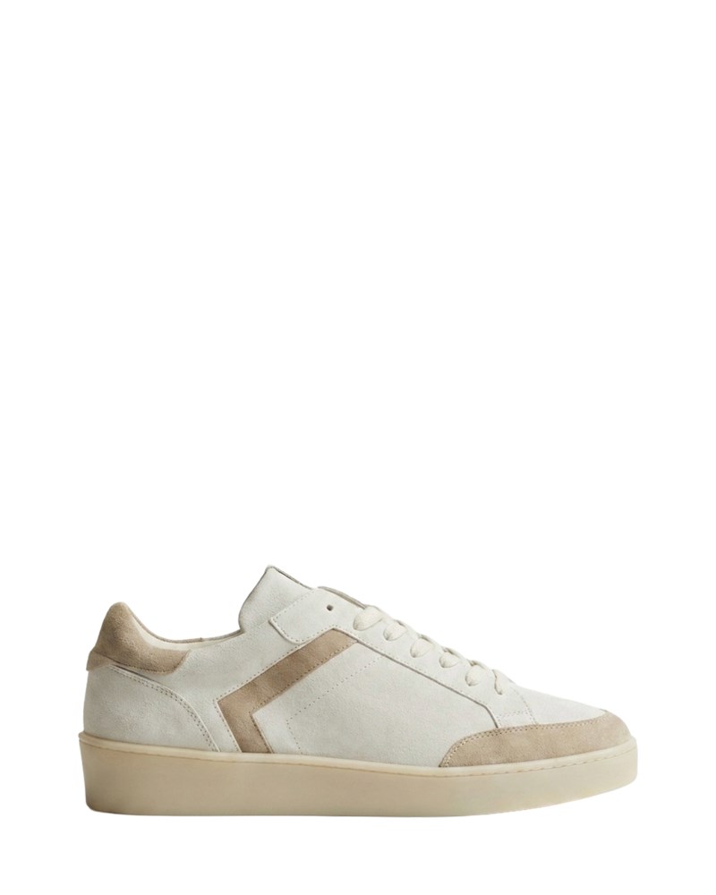 Sneakers suede leather