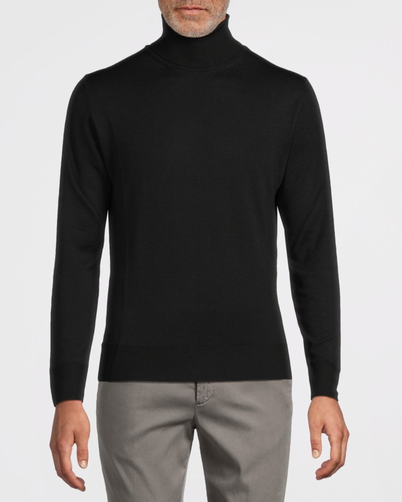 Canali Turtleneck c0020 polotröjor herr – bild 2