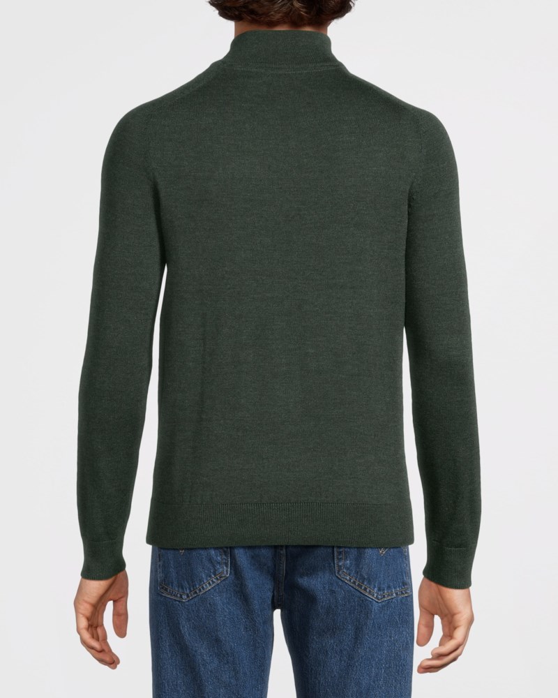 Morris Tröja merino john zip herr – bild 3
