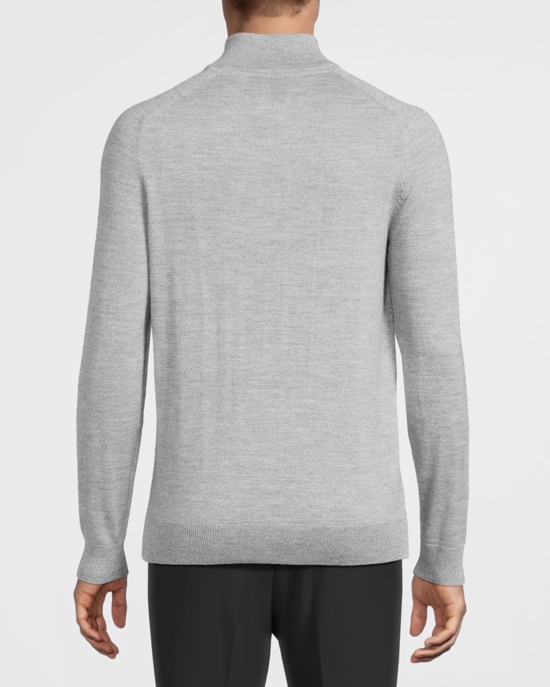 Morris Tröja merino john zip herr – bild 3