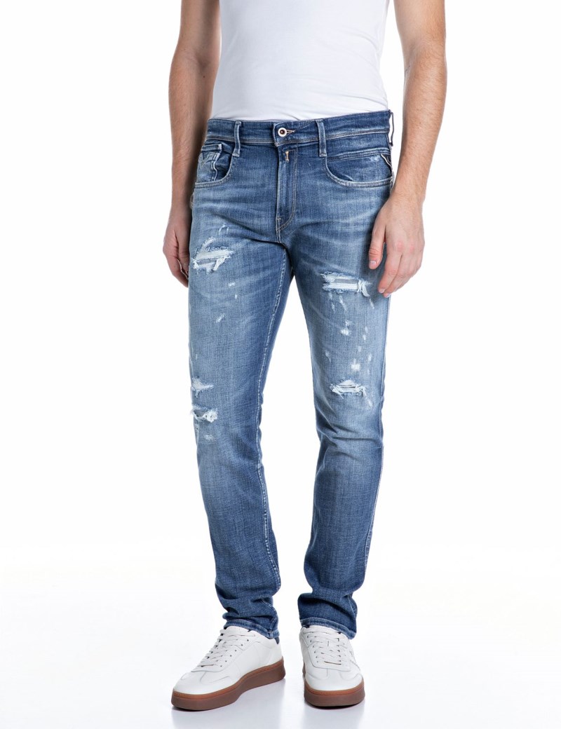 REPLAY Jeans anbass 10 years wash herr – bild 2