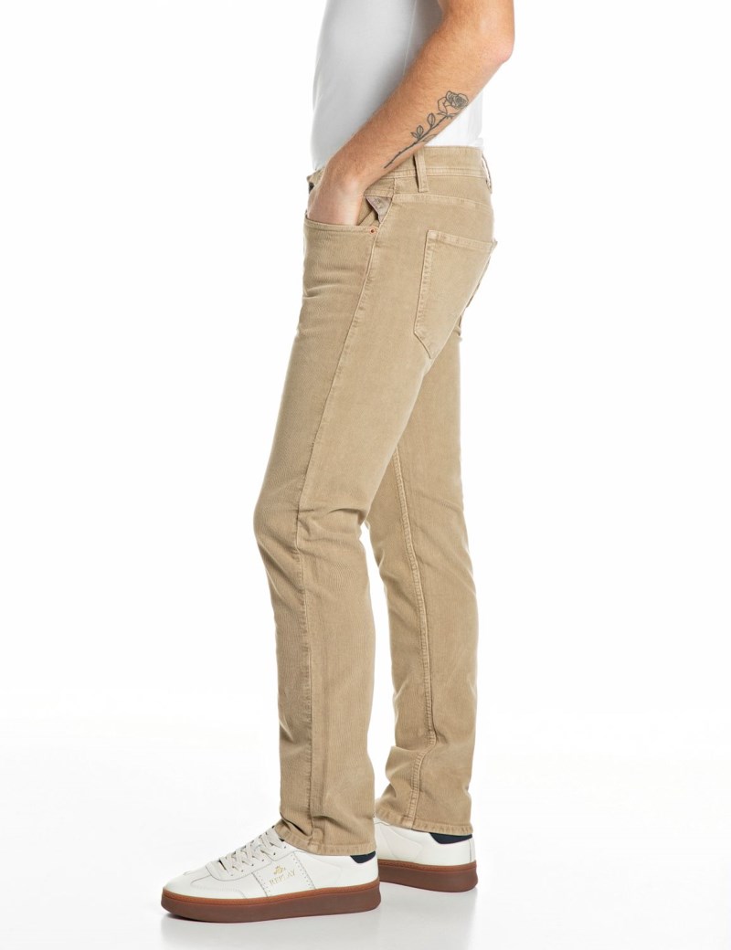 REPLAY Byxa grover garment dyed corduroy herr – bild 3