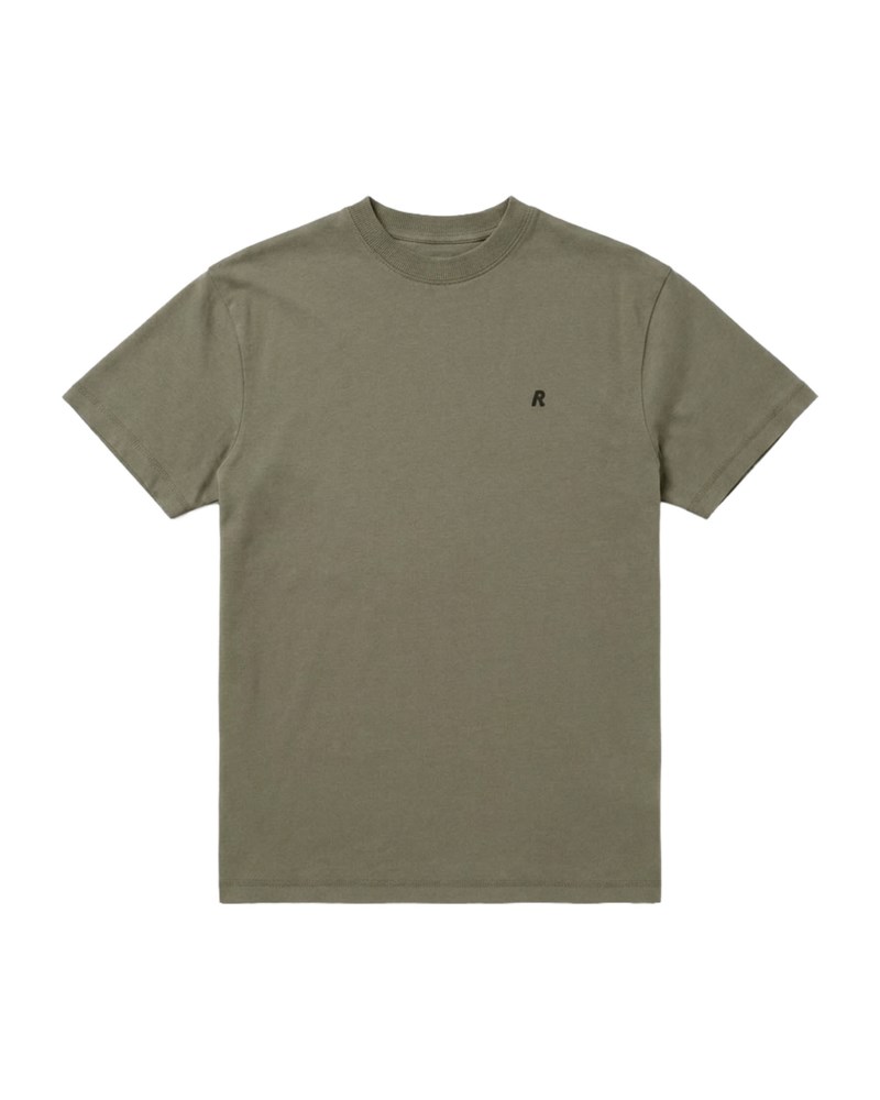 T-shirt stone washed peached cotton