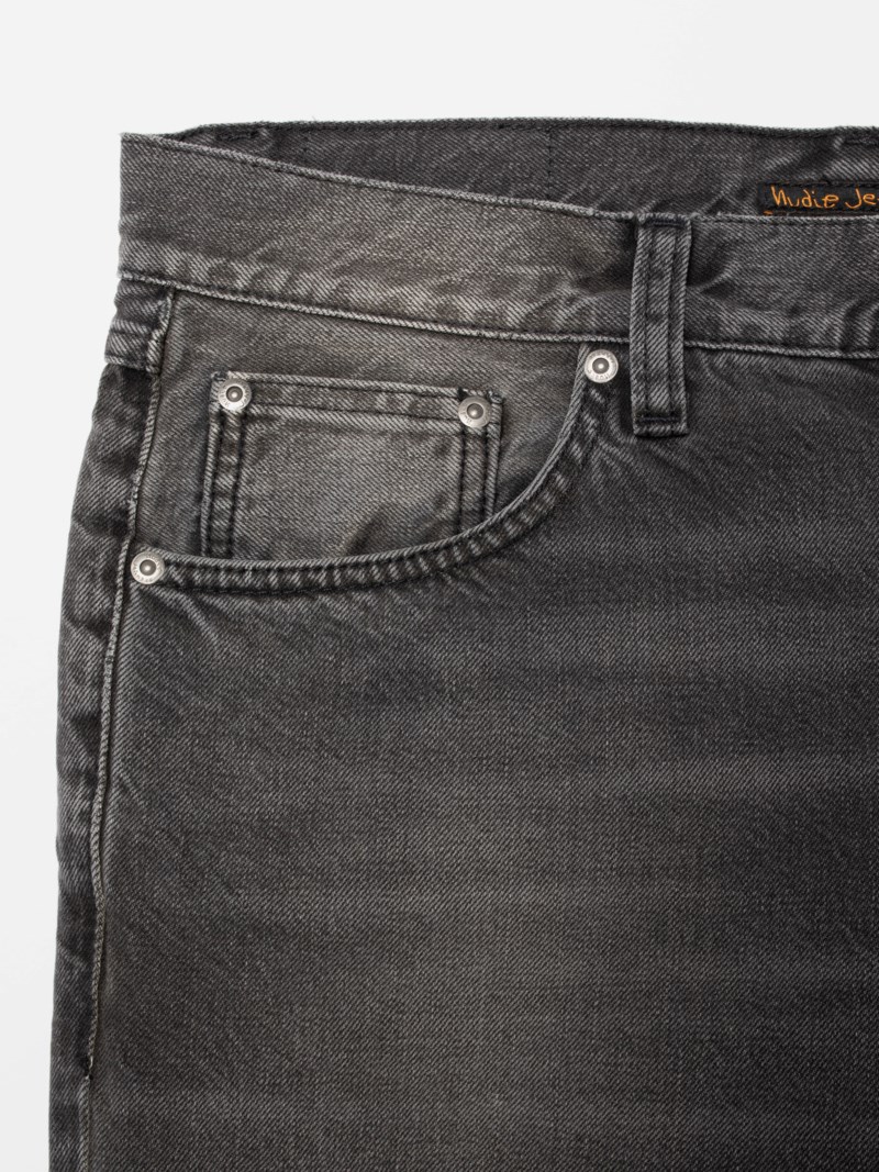 Nudie Jeans gritty jackson straight leg jeans herr – bild 5