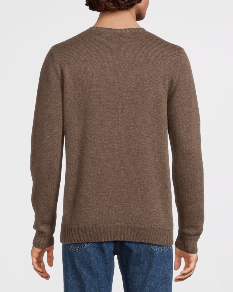 Davida Tröja man chunky o-neck herr – bild 4