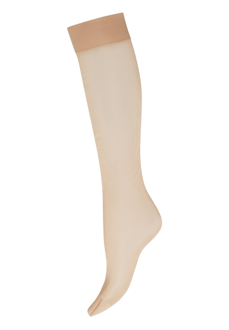 Knästrumpor satin touch 20 den black 1