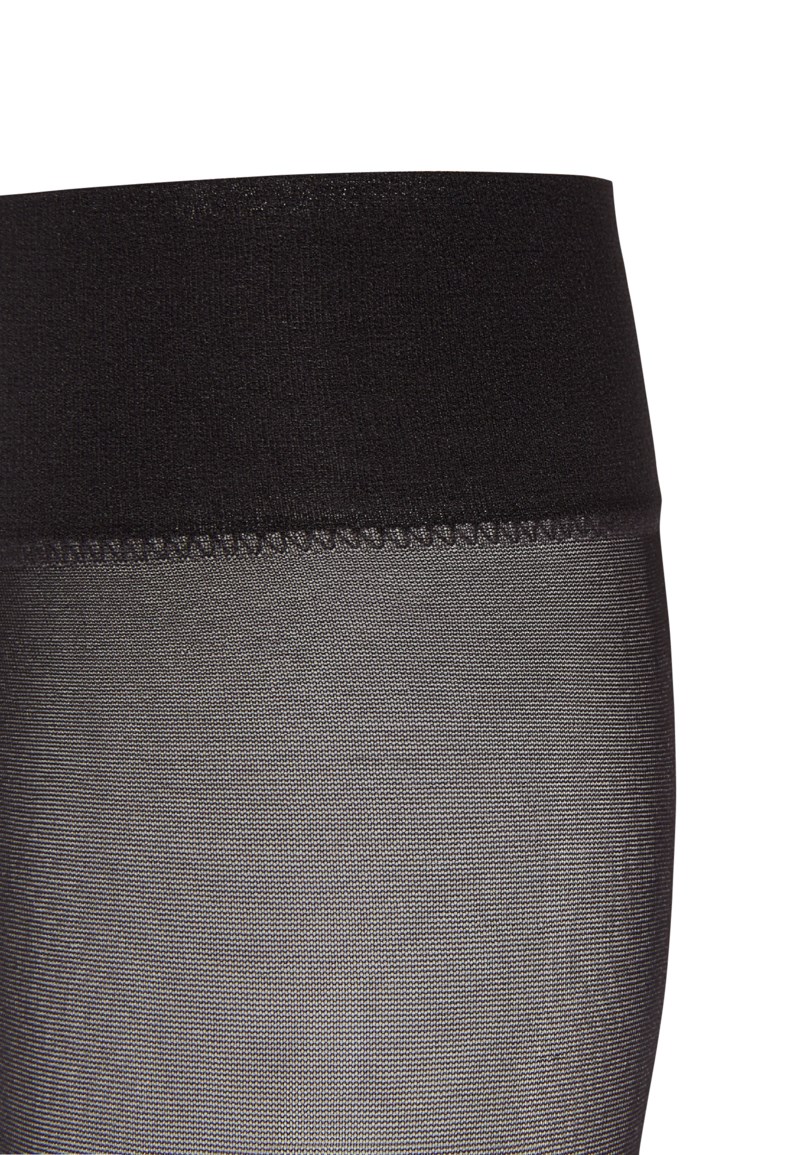Knästrumpor satin touch 20 den black 5